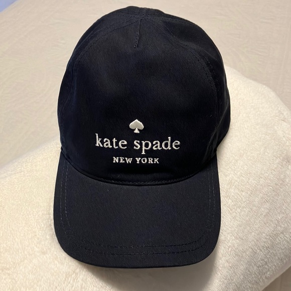 kate spade Accessories Copy Nwt Kate Spade Logo Navy Baseball Cap